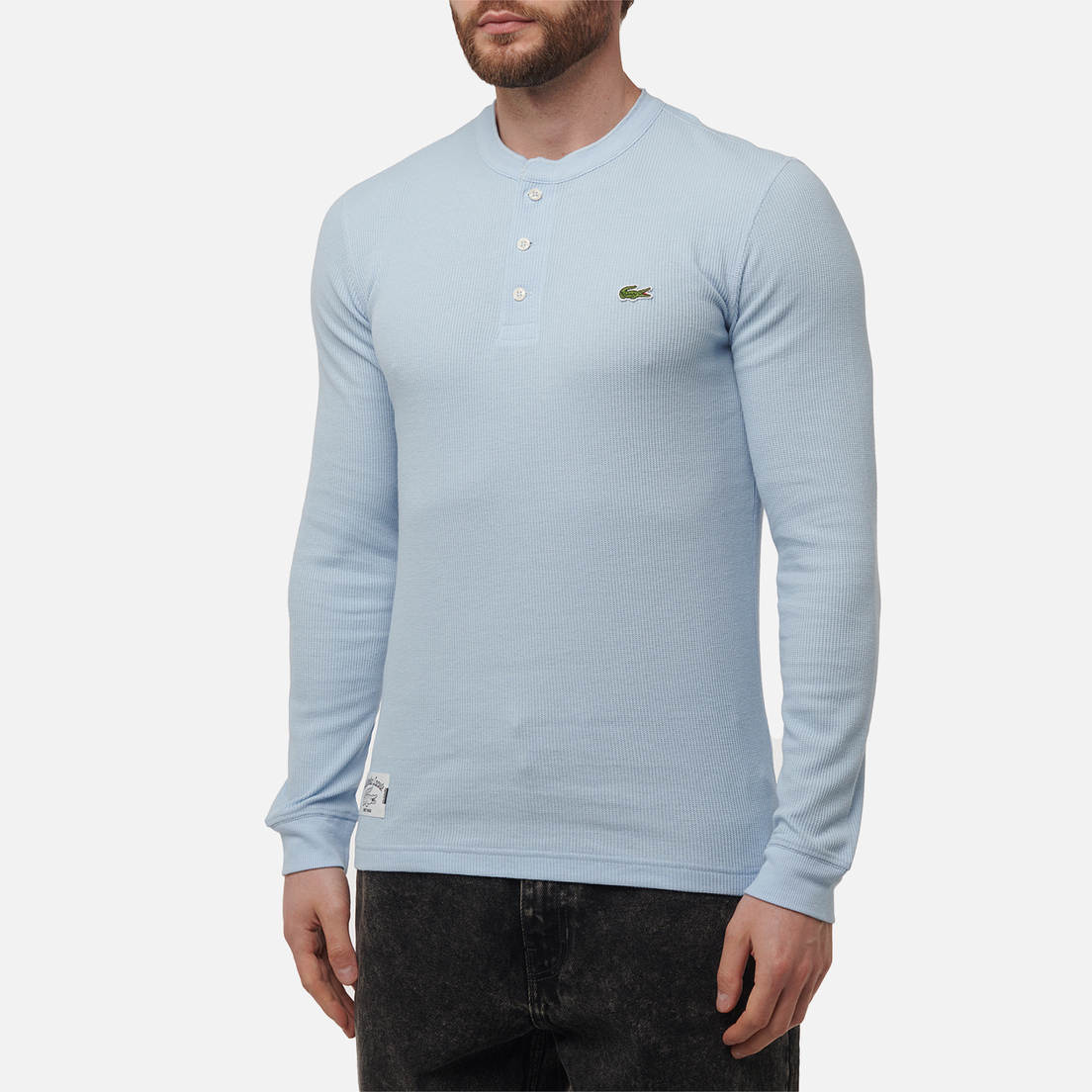 Lacoste Мужской лонгслив Waffle Knit