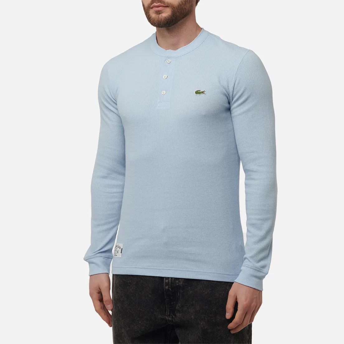 Lacoste Мужской лонгслив Waffle Knit