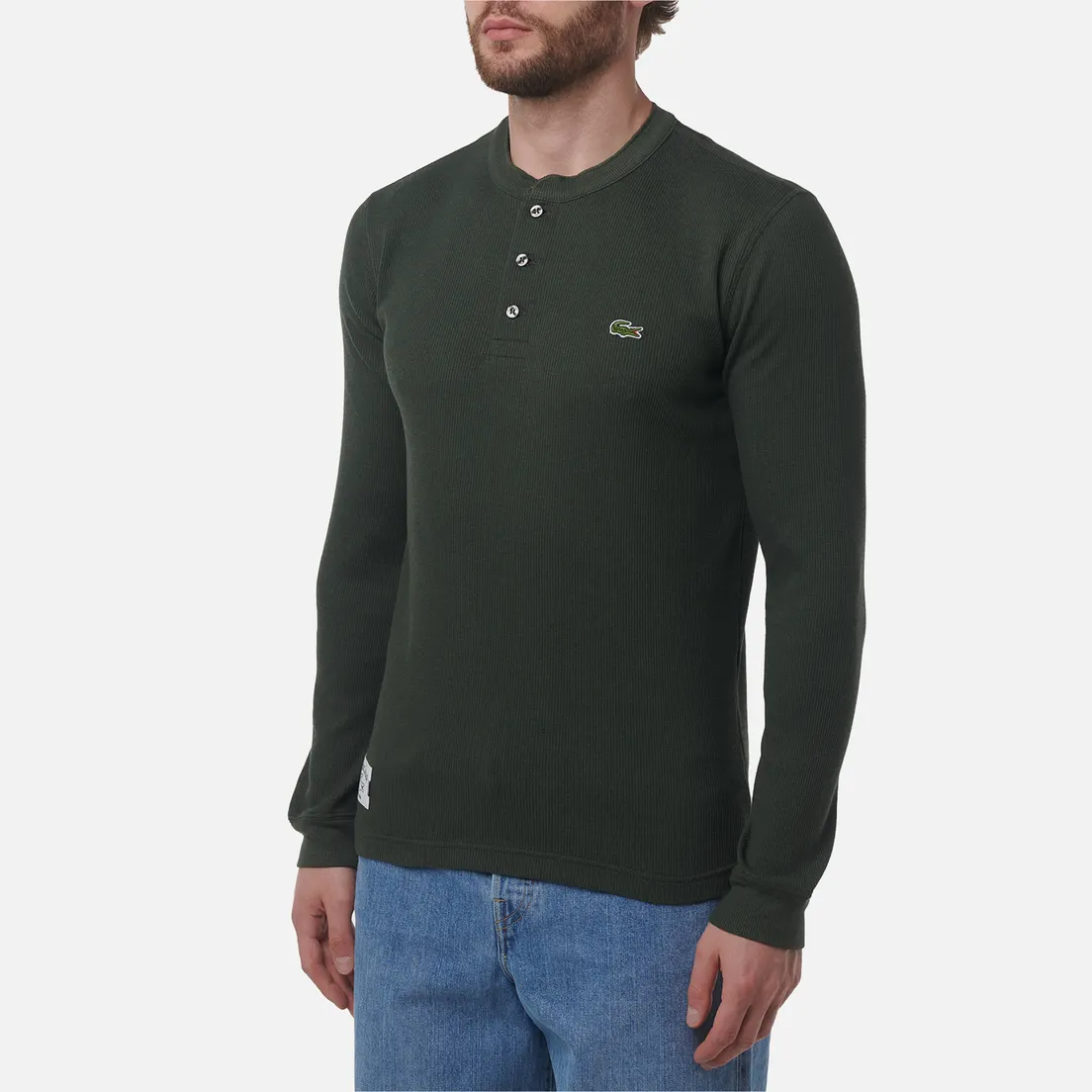 Lacoste Мужской лонгслив Waffle Knit