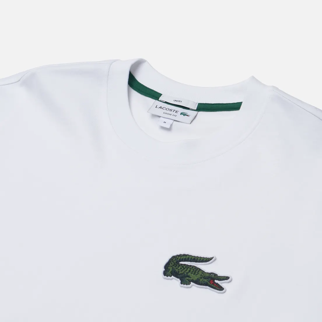 Lacoste Мужская футболка Loose Fit Crocodile Print