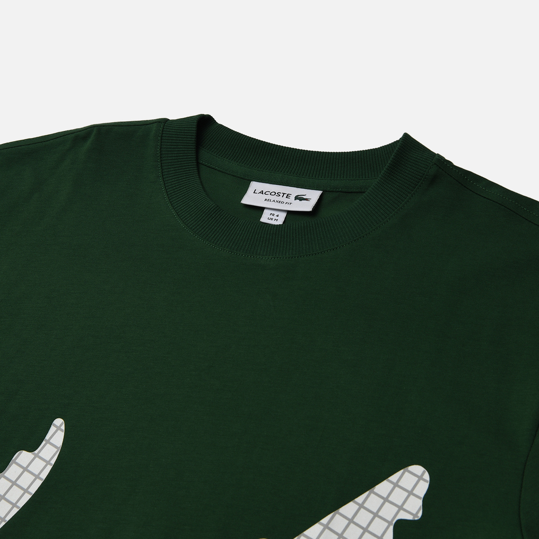 Lacoste Мужская футболка x Jean-Michel Tixier Print Crocodile