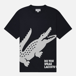 Lacoste Мужская футболка x Jean-Michel Tixier Print Crocodile