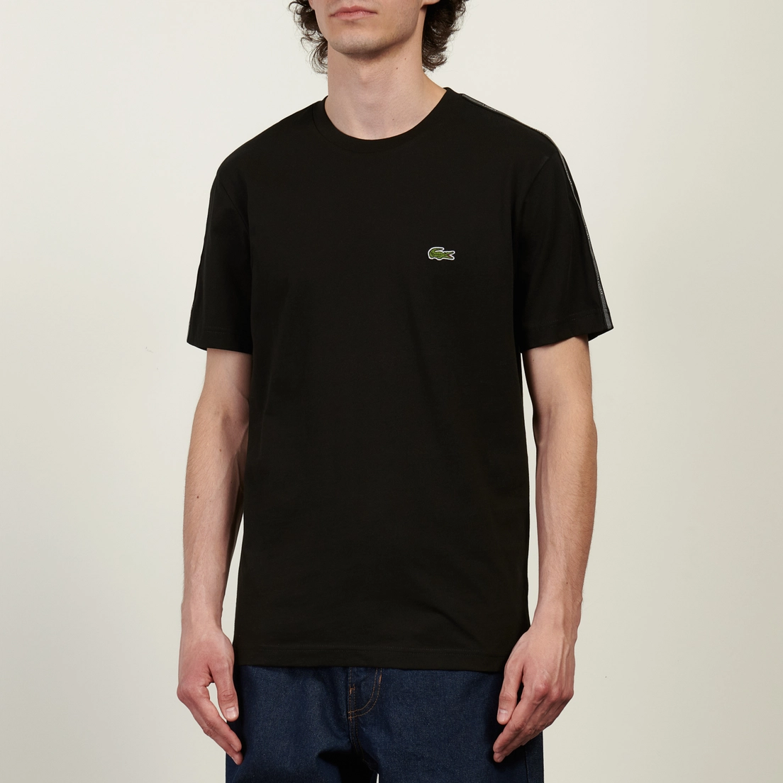 Lacoste Мужская футболка Branded Stripe Band