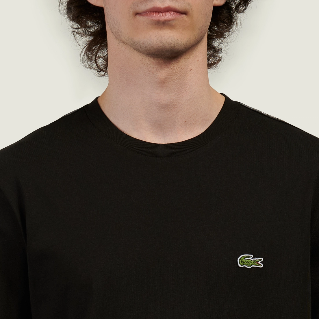Lacoste Мужская футболка Branded Stripe Band