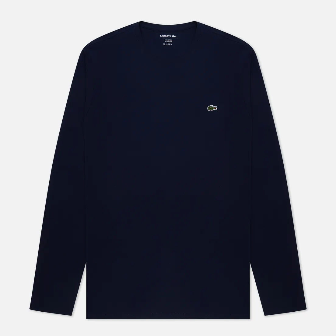 Lacoste Мужской лонгслив Crew Neck Regular Fit