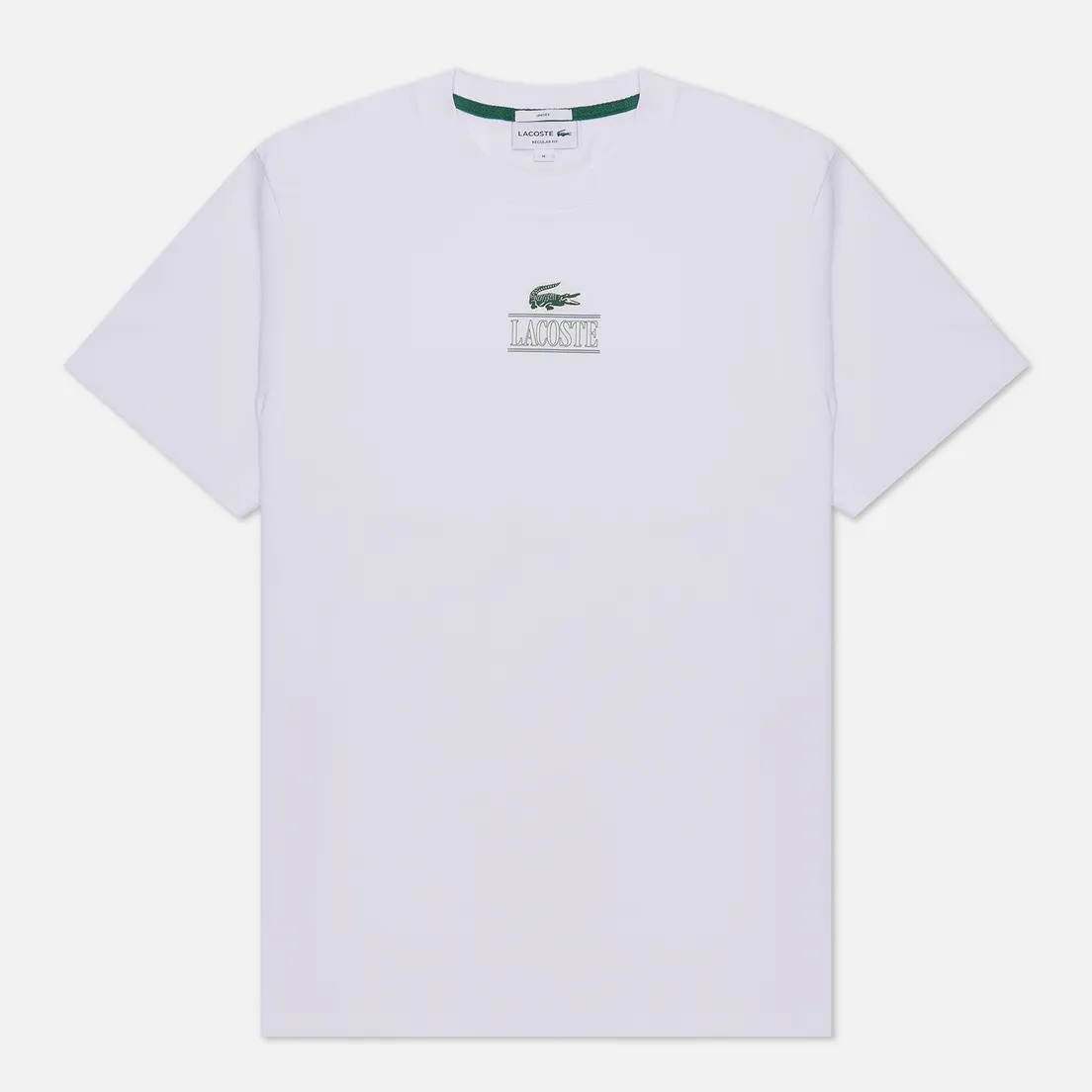 Lacoste Мужская футболка Regular Fit Cotton Jersey Branded