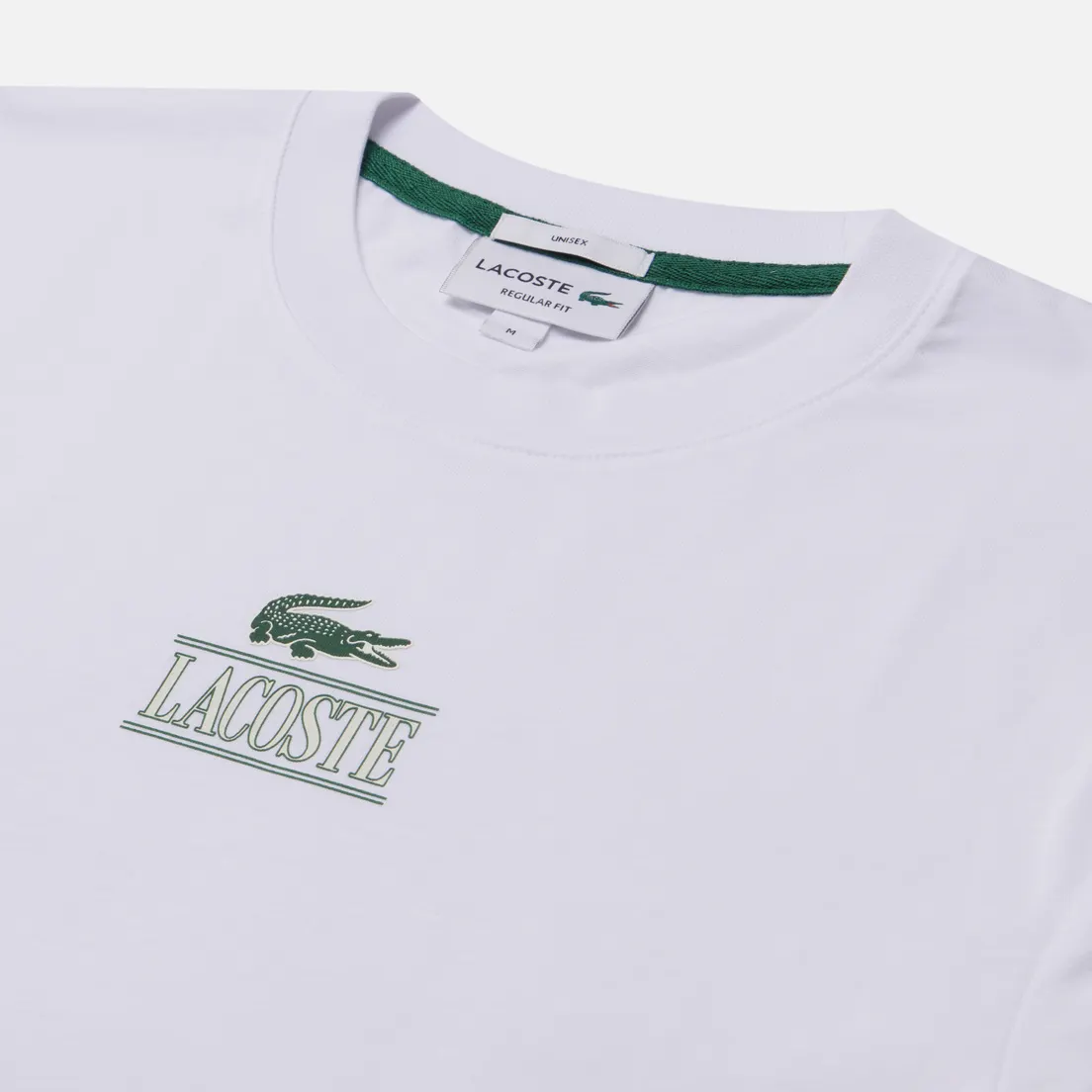 Lacoste Мужская футболка Regular Fit Cotton Jersey Branded
