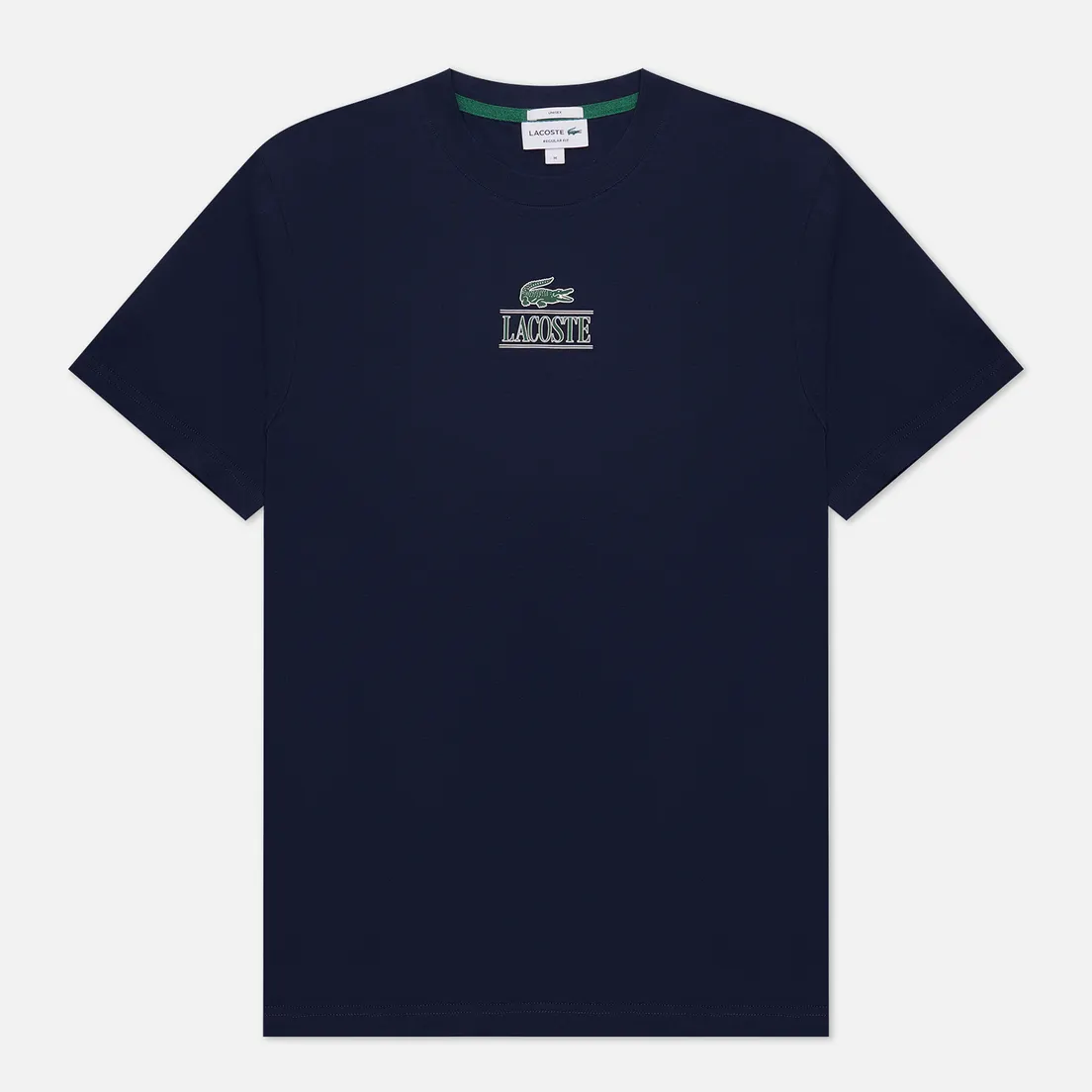Lacoste Мужская футболка Regular Fit Cotton Jersey Branded