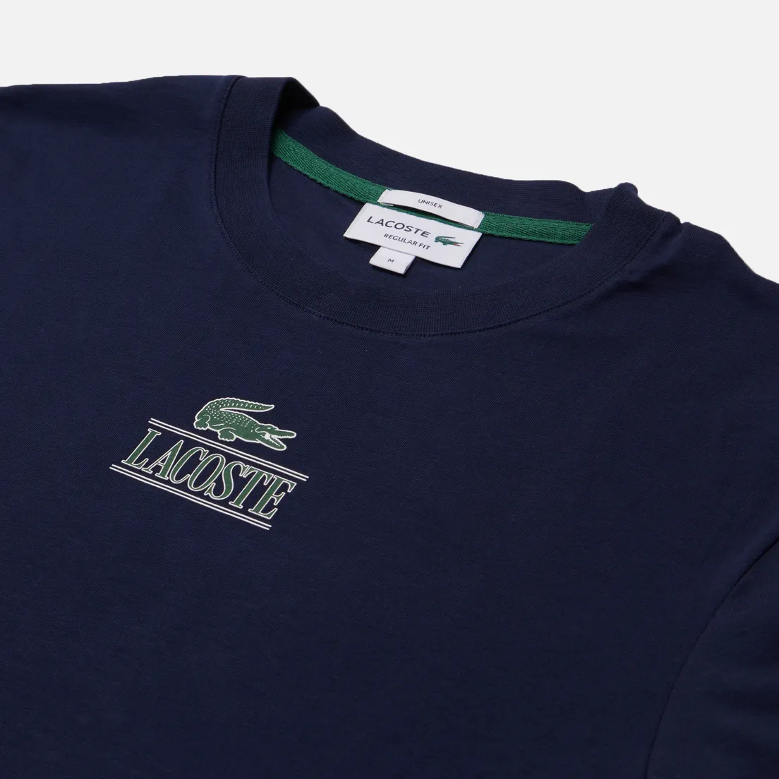 Lacoste Мужская футболка Regular Fit Cotton Jersey Branded