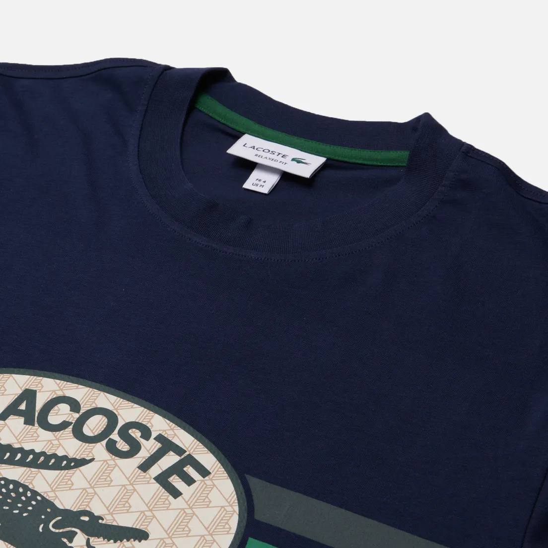 Lacoste Мужская футболка Monogram Print Regular Fit