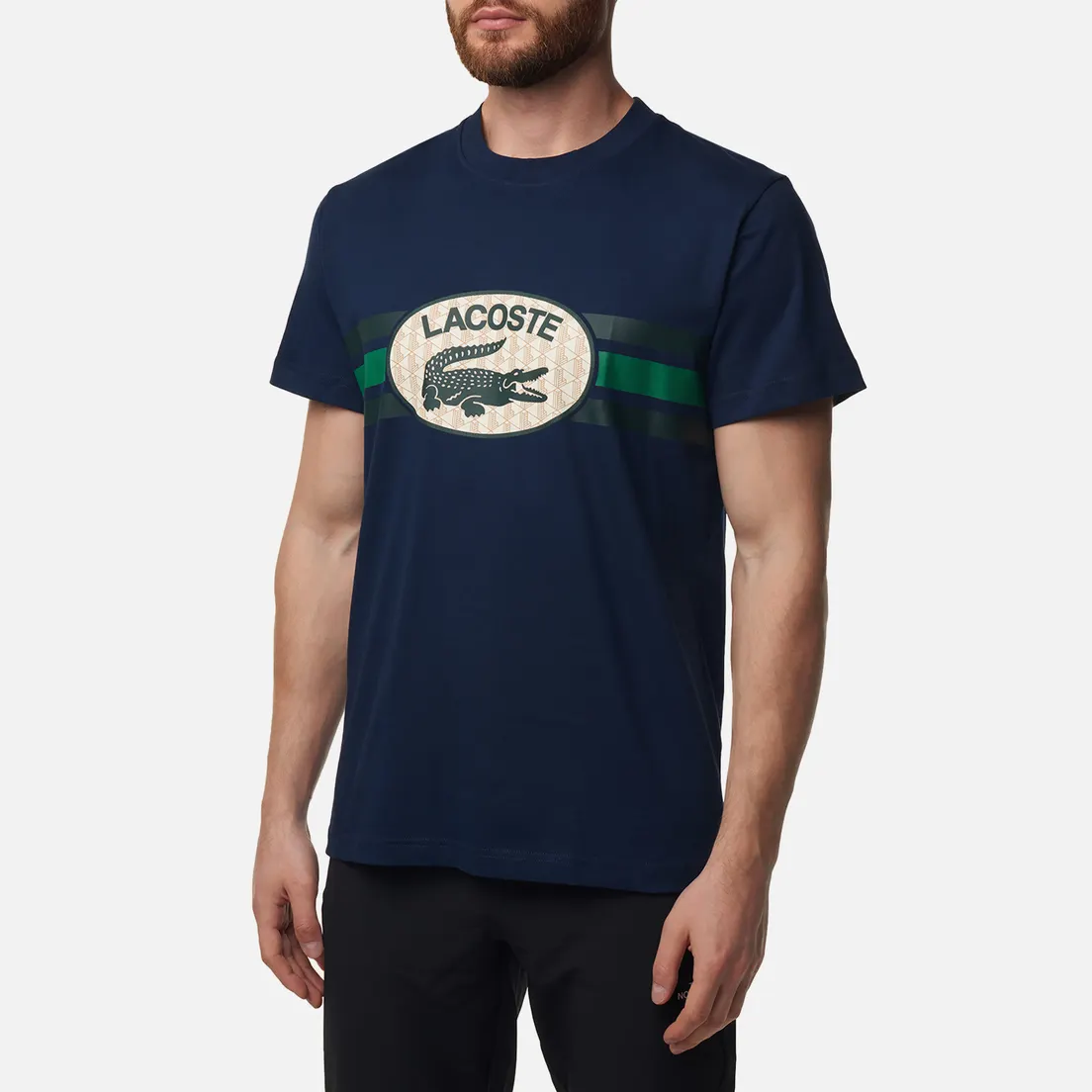 Lacoste Мужская футболка Monogram Print Regular Fit