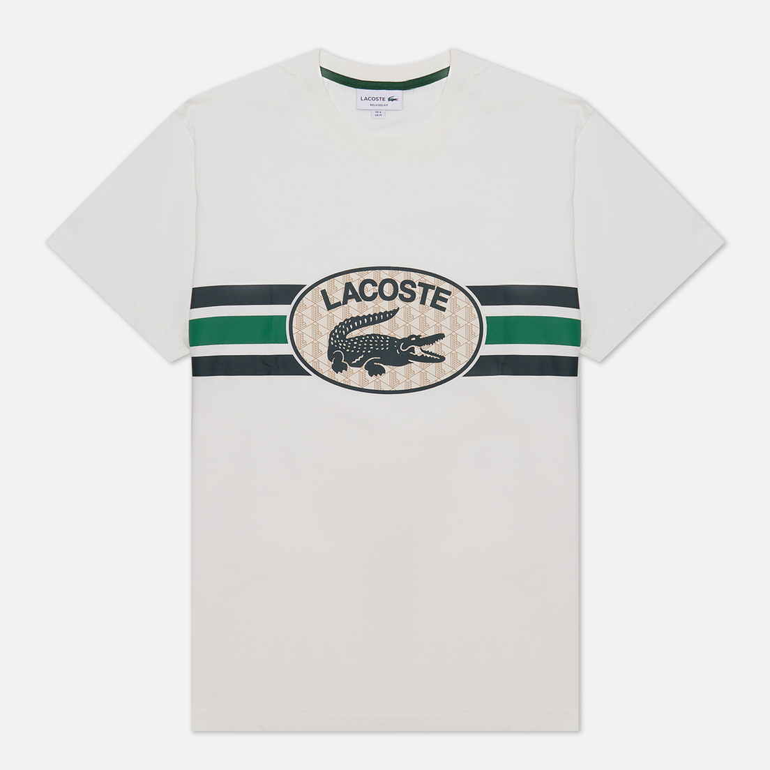 Lacoste Мужская футболка Monogram Print Regular Fit