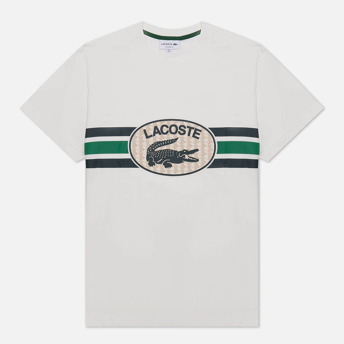 Lacoste Мужская футболка Monogram Print Regular Fit