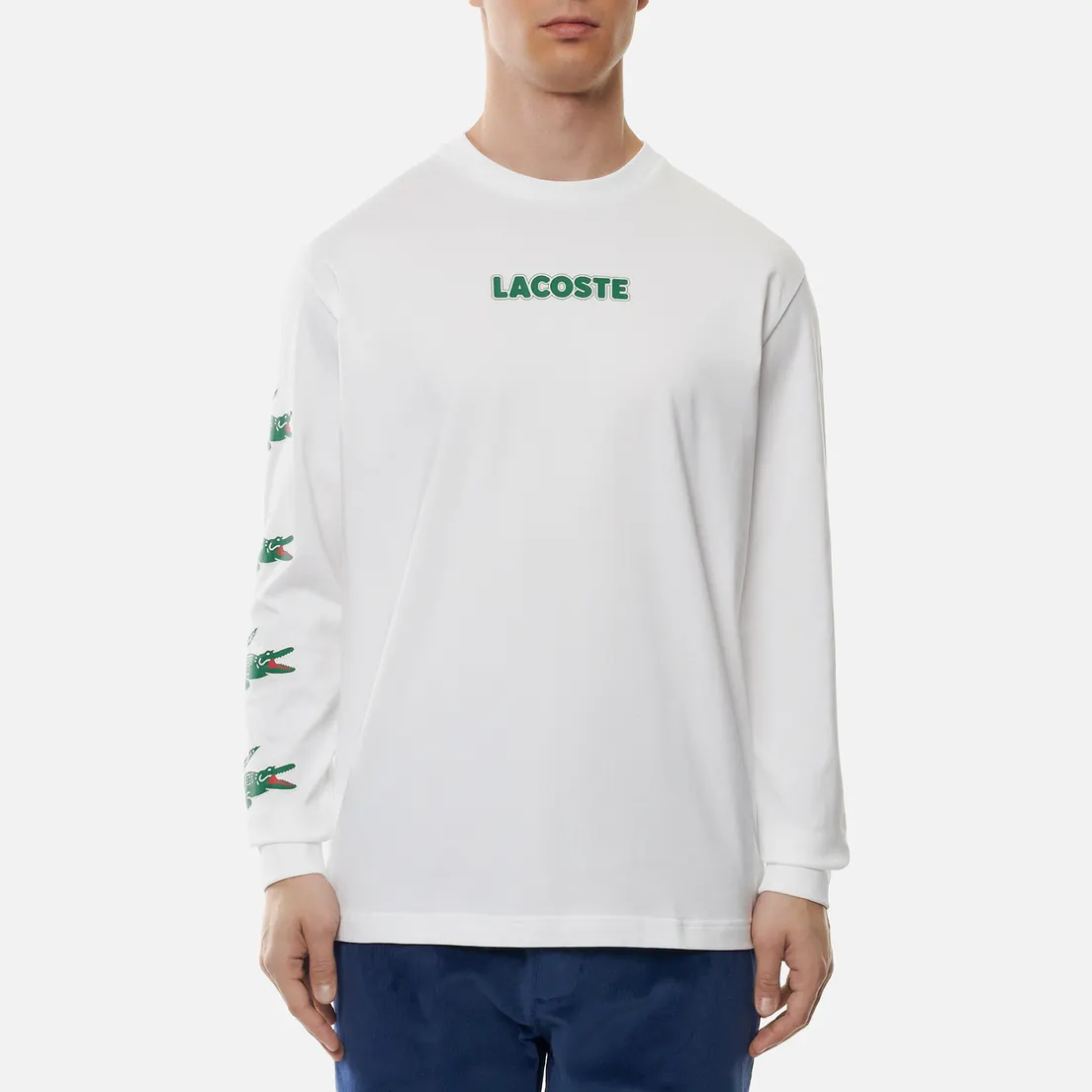 Lacoste Мужской лонгслив Sport Crocodile Print