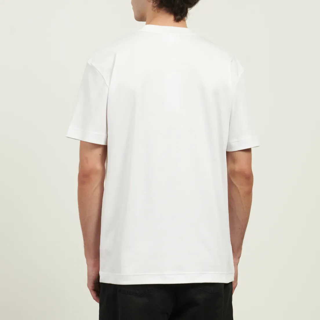 Lacoste Мужская футболка Relaxed Fit Embroidered Crocodile