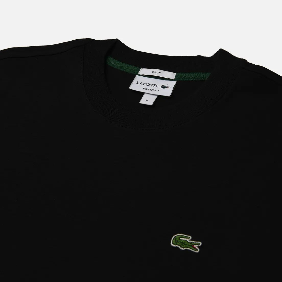 Lacoste Мужская футболка Relaxed Fit Embroidered Crocodile