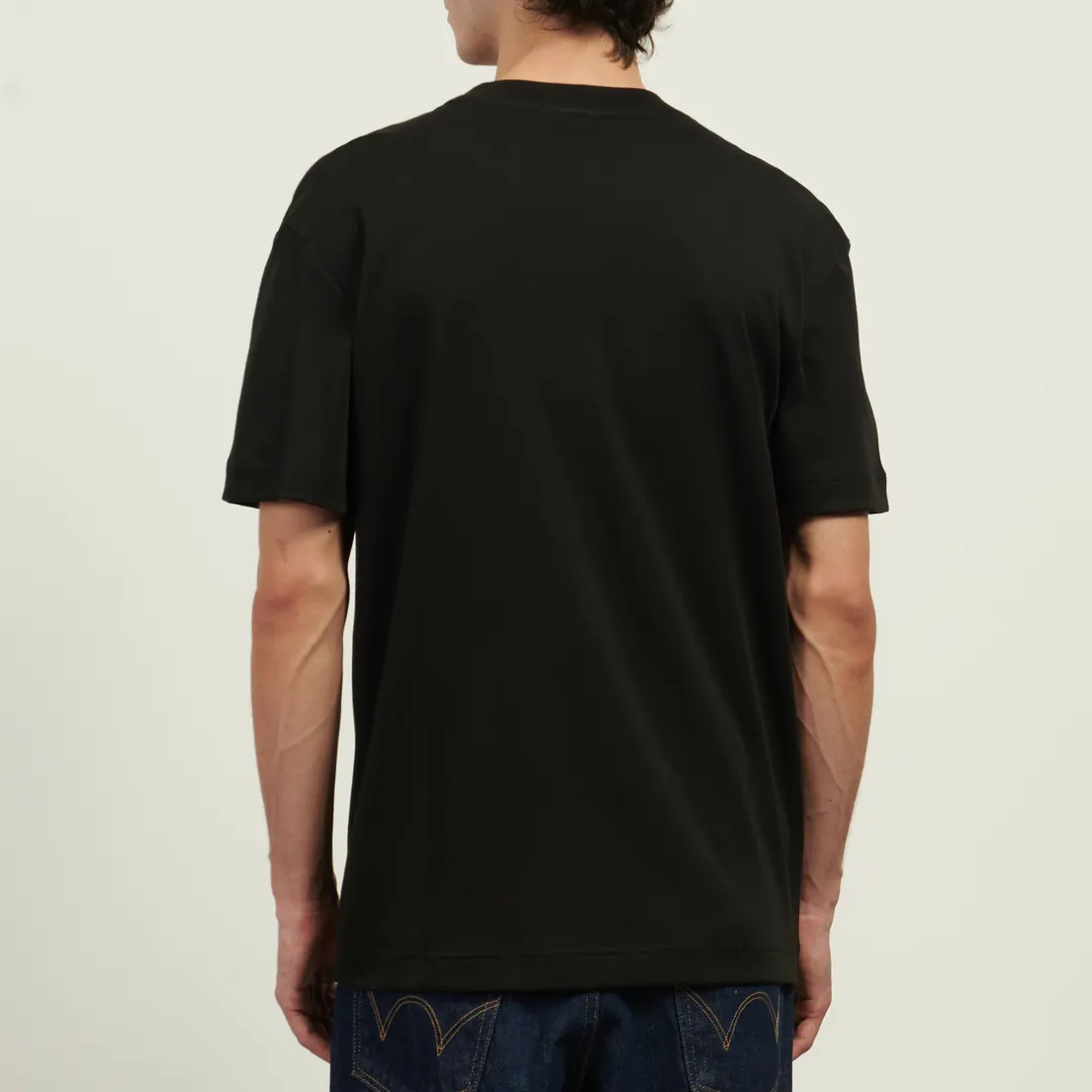 Lacoste Мужская футболка Relaxed Fit Embroidered Crocodile