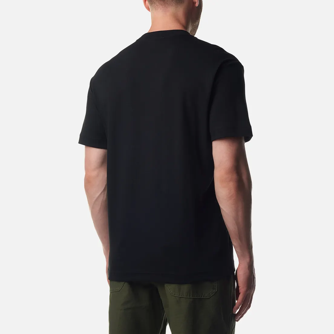 Lacoste Мужская футболка Relaxed Fit Embroidered Crocodile