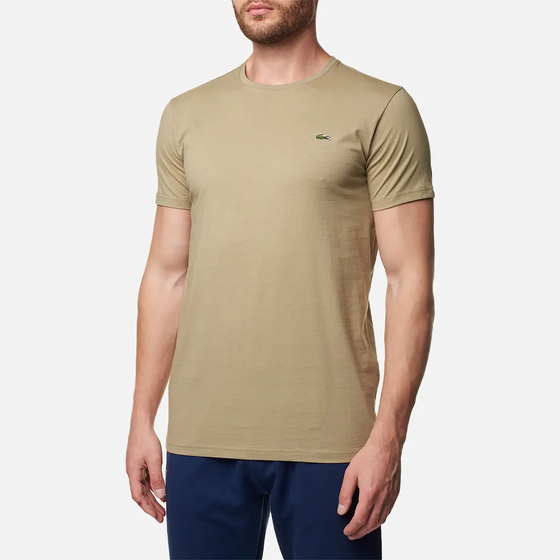 Lacoste Мужская футболка Single-Color Jersey