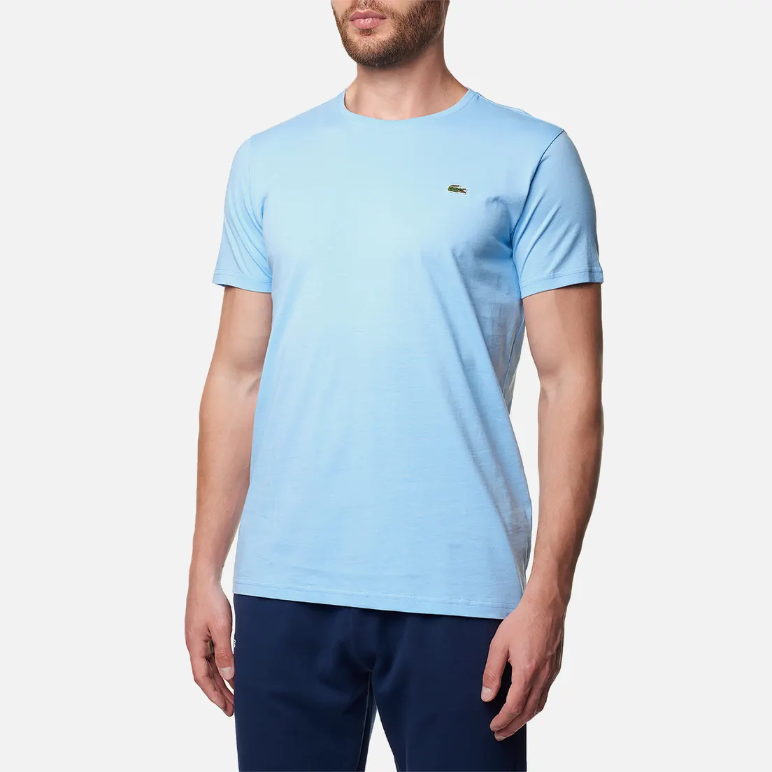 Lacoste Мужская футболка Single-Color Jersey
