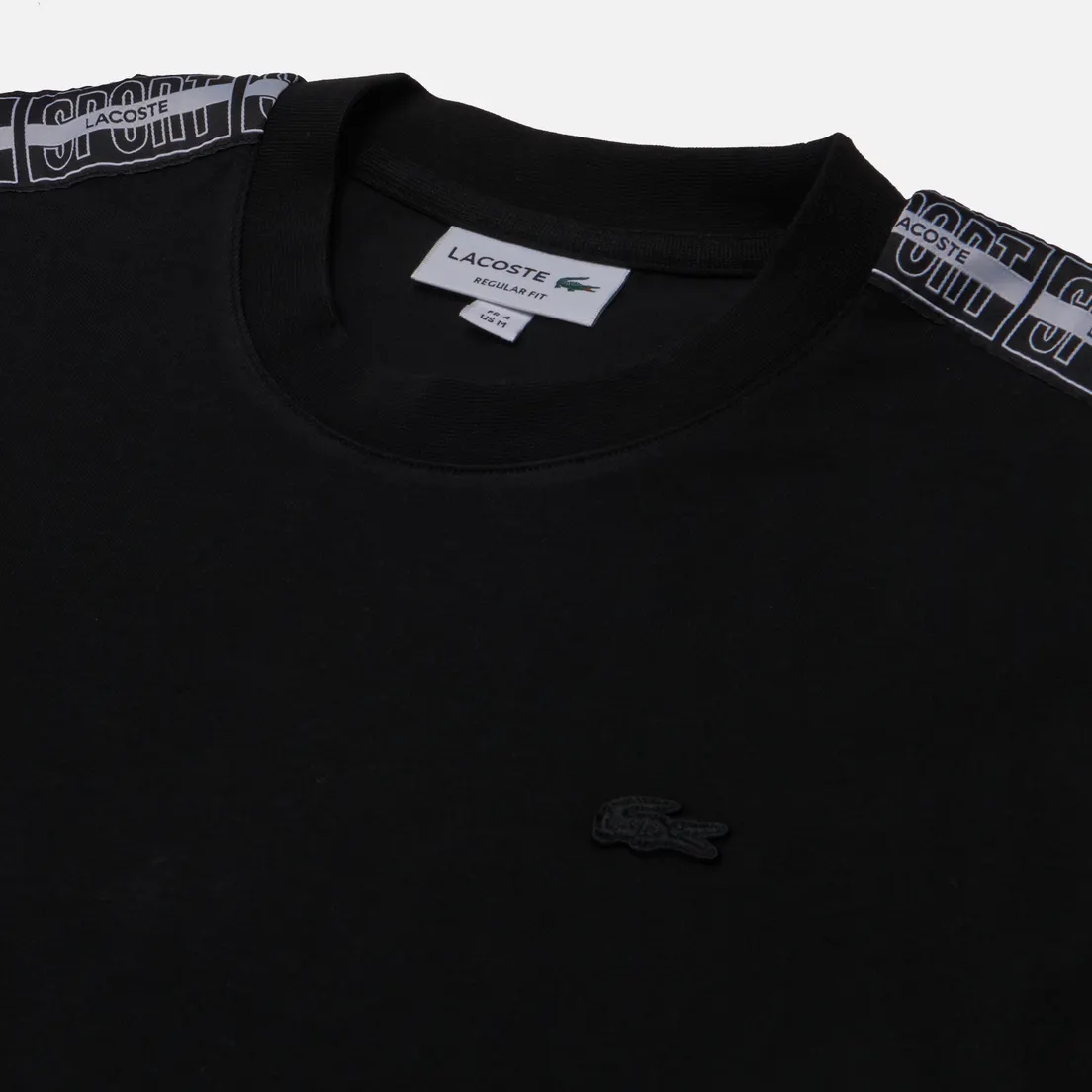 Lacoste Мужской лонгслив Relaxed Fit Printed Sleeve