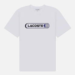 Lacoste Мужская футболка Print Relax Fit Crew Neck