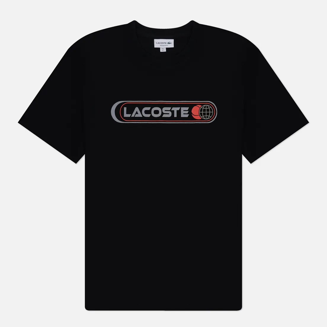 Lacoste Мужская футболка Print Relax Fit Crew Neck