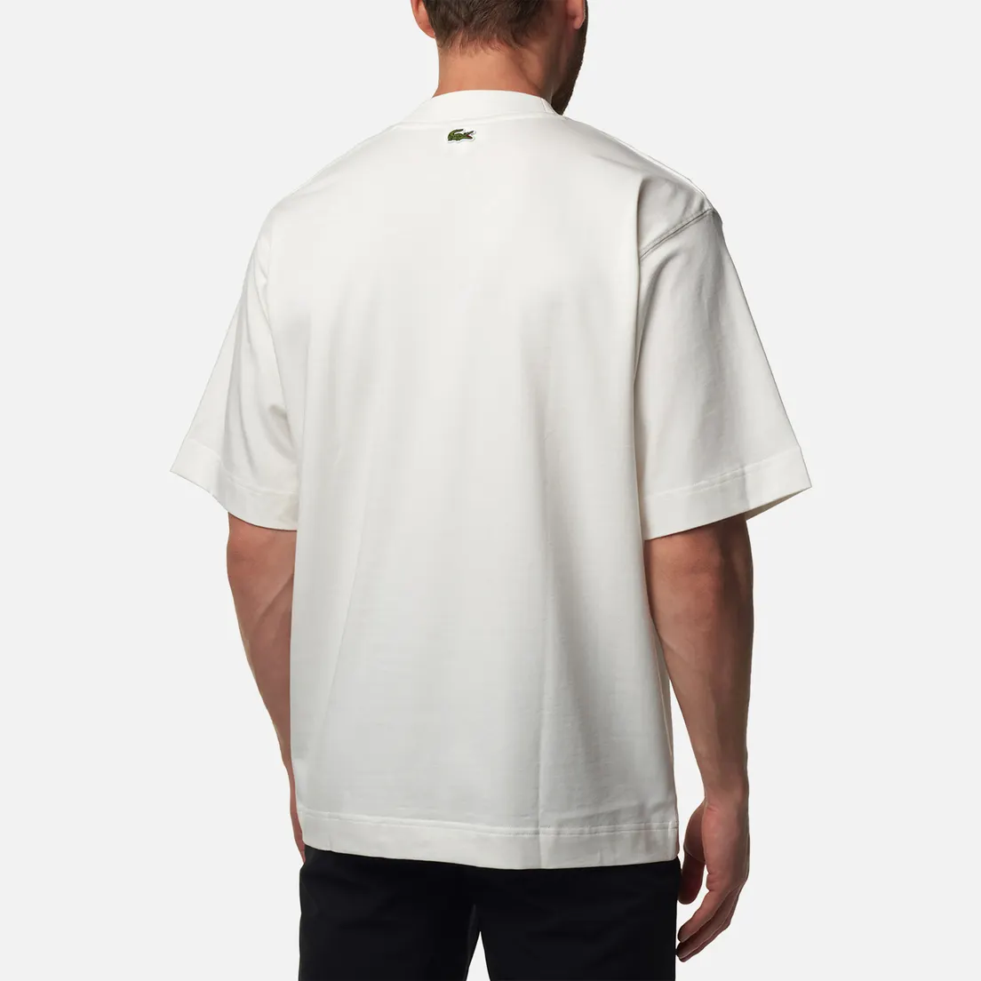Lacoste Мужская футболка Embroidered Loose Fit