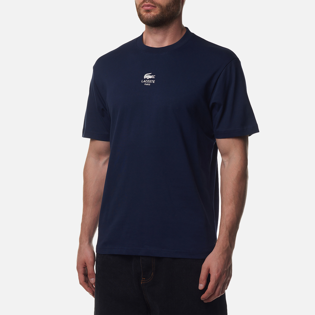 Lacoste Мужская футболка Signature Print Cotton