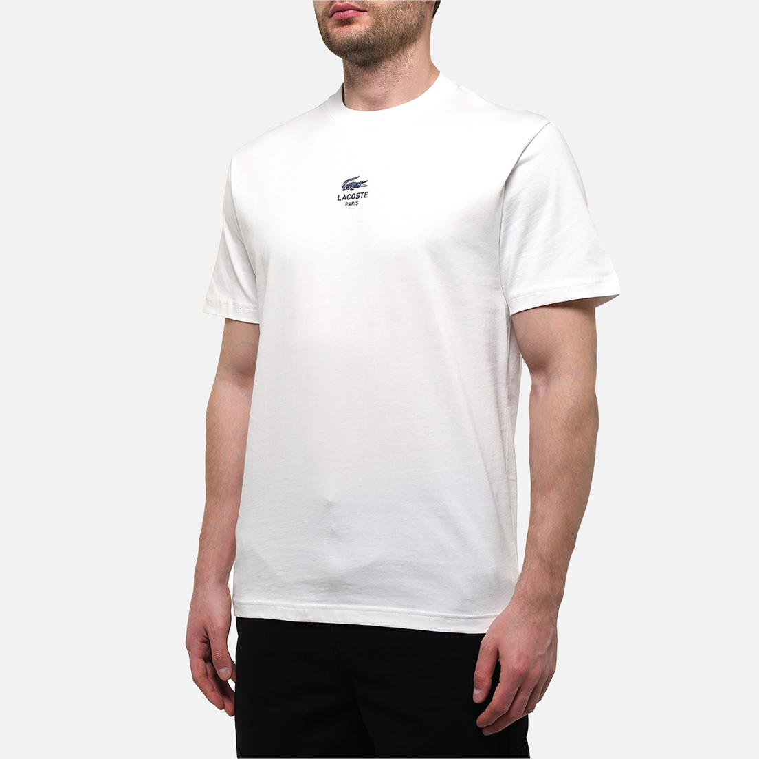 Lacoste Мужская футболка Signature Print Cotton