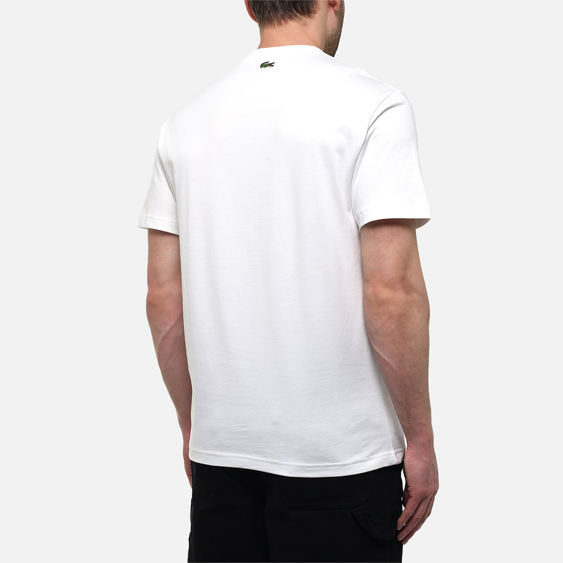 Lacoste Мужская футболка Signature Print Cotton