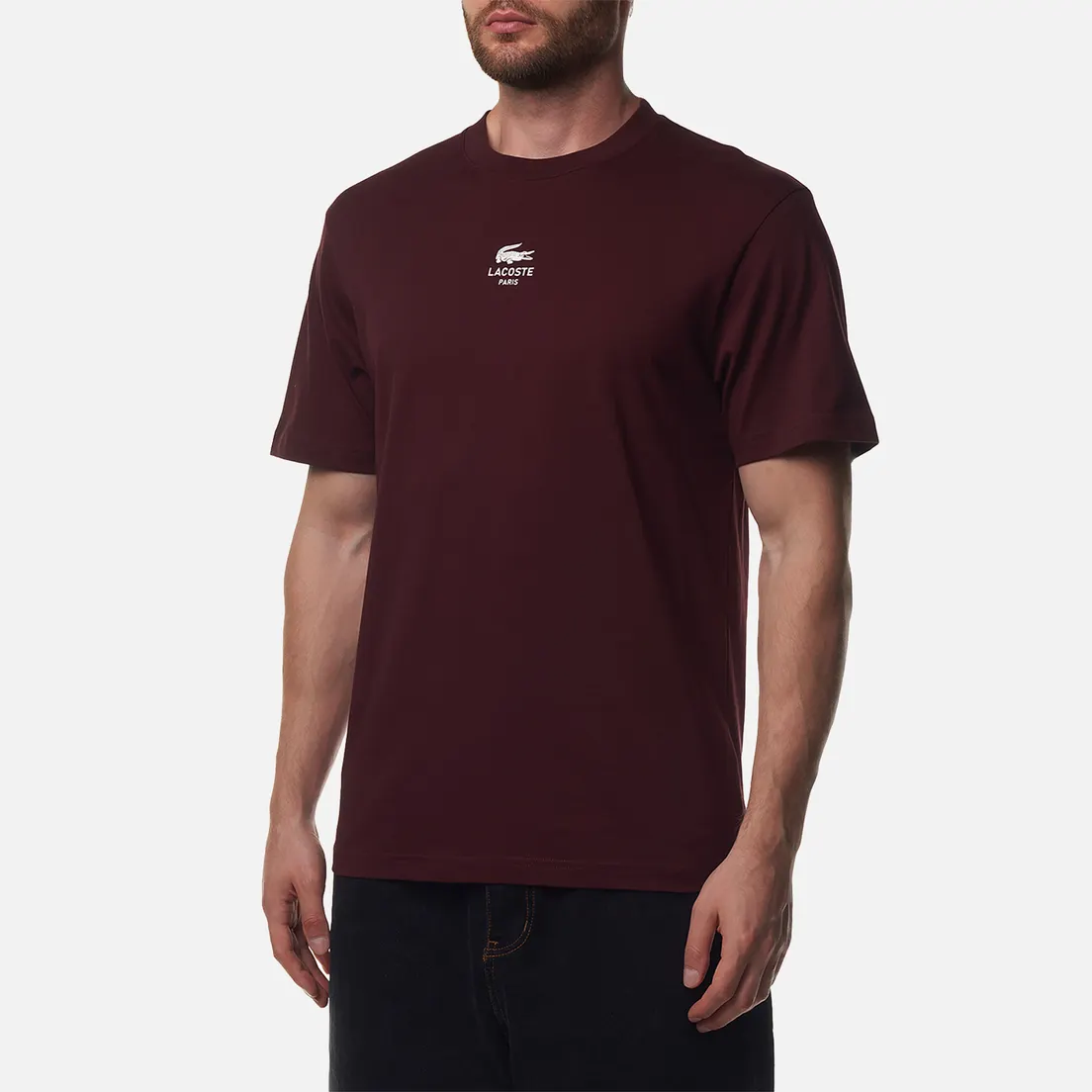 Lacoste Мужская футболка Signature Print Cotton