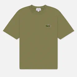 Lacoste Мужская футболка Loose Fit Heavy Cotton Badge