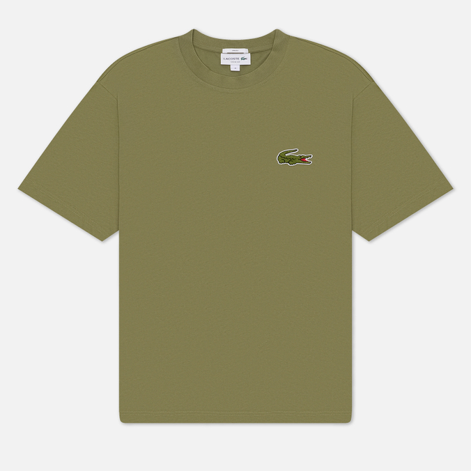 Мужская футболка Lacoste Loose Fit Heavy Cotton Badge