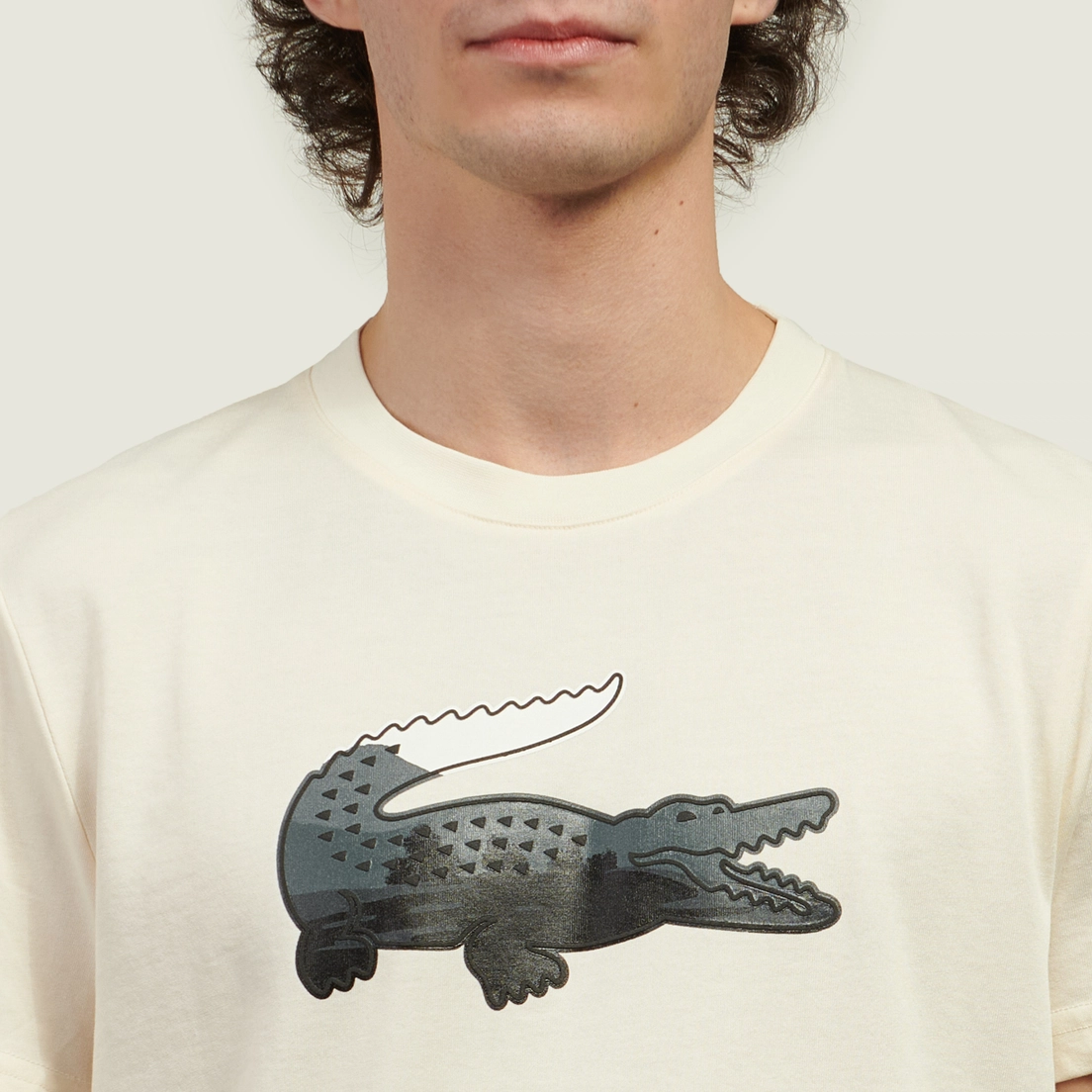 Lacoste Мужская футболка Sport Ultra Dry Landscape Crocodile