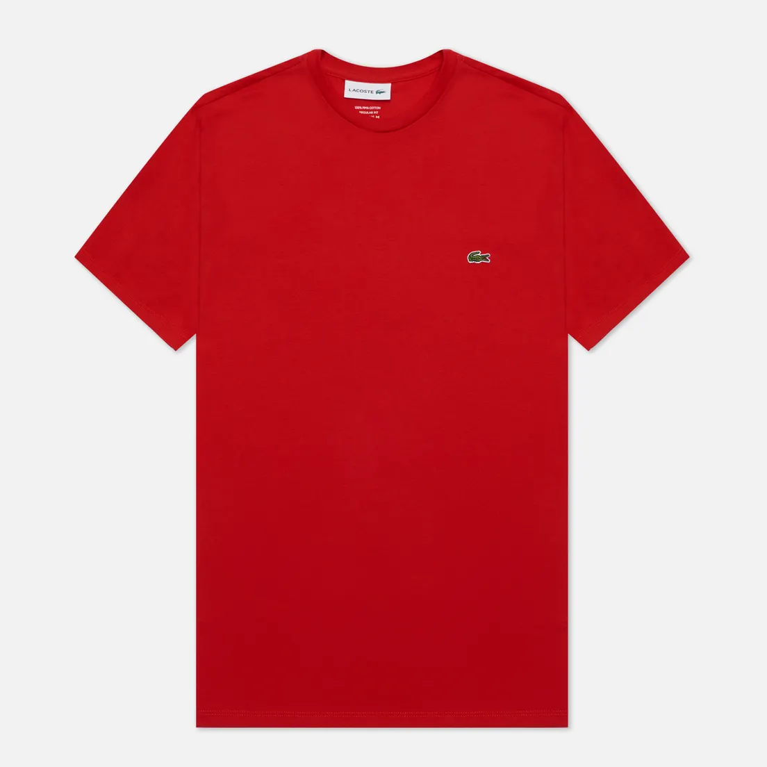 Lacoste Мужская футболка Crew Neck Pima Cotton