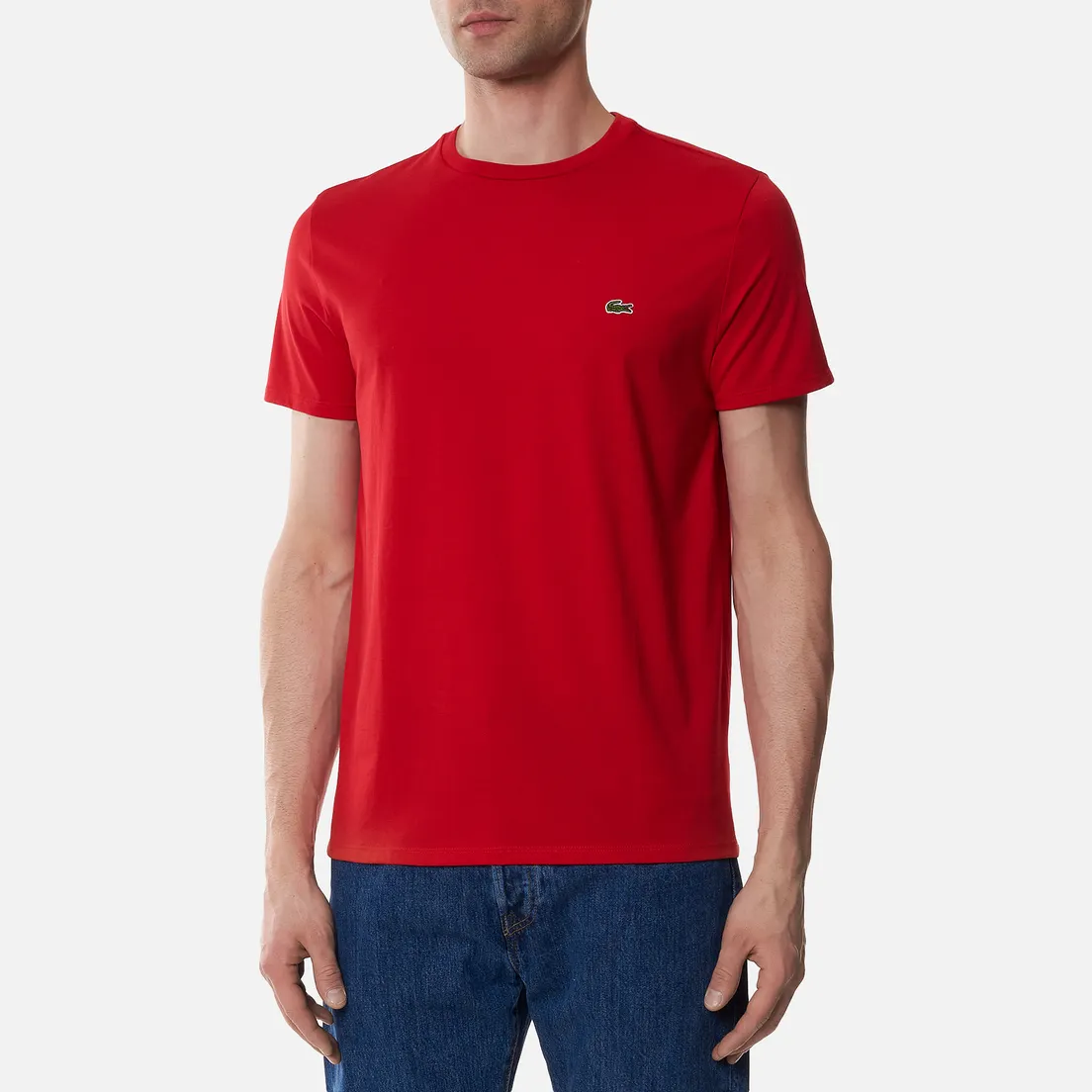 Lacoste Мужская футболка Crew Neck Pima Cotton