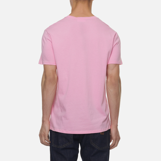 Мужская футболка Lacoste Crew Neck Pima Cotton Light Pink