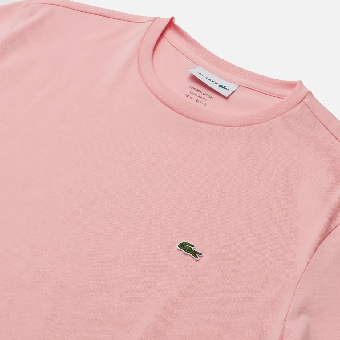 Lacoste Мужская футболка Crew Neck Pima Cotton
