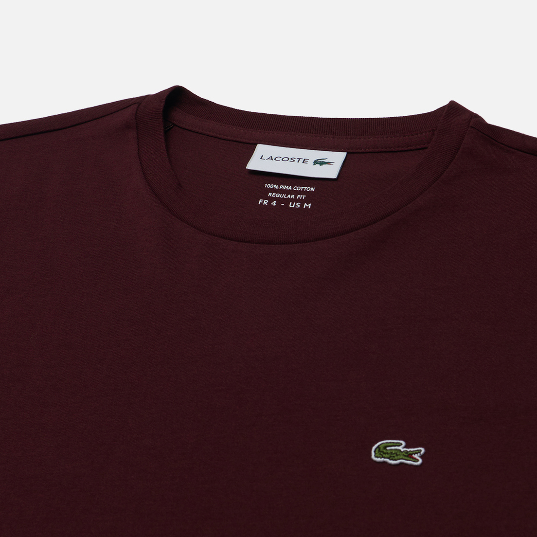 Lacoste Мужская футболка Crew Neck Pima Cotton