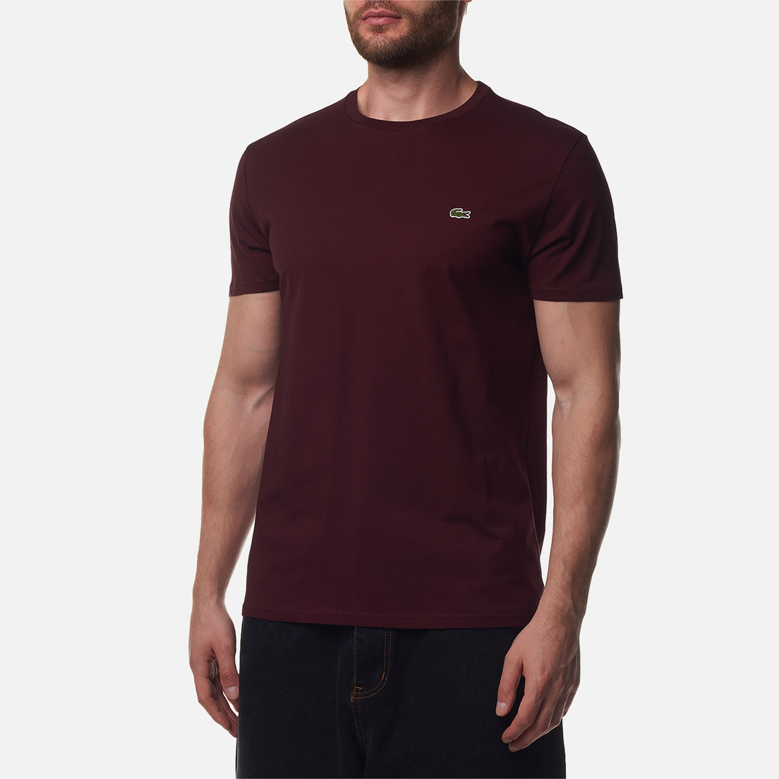 Lacoste Мужская футболка Crew Neck Pima Cotton