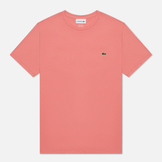 Мужская футболка Lacoste Crew Neck Pima Cotton Amaryllis