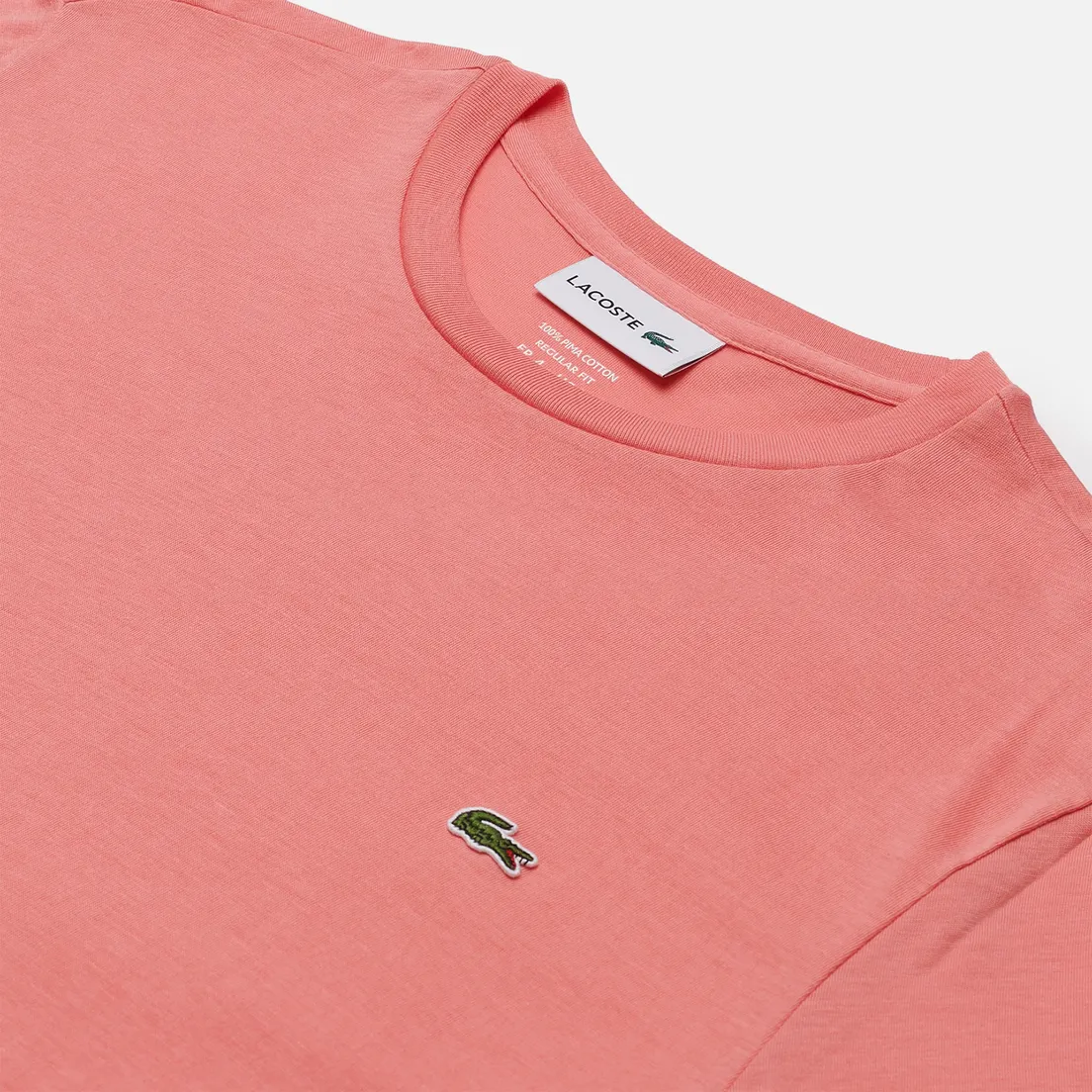Lacoste Мужская футболка Crew Neck Pima Cotton