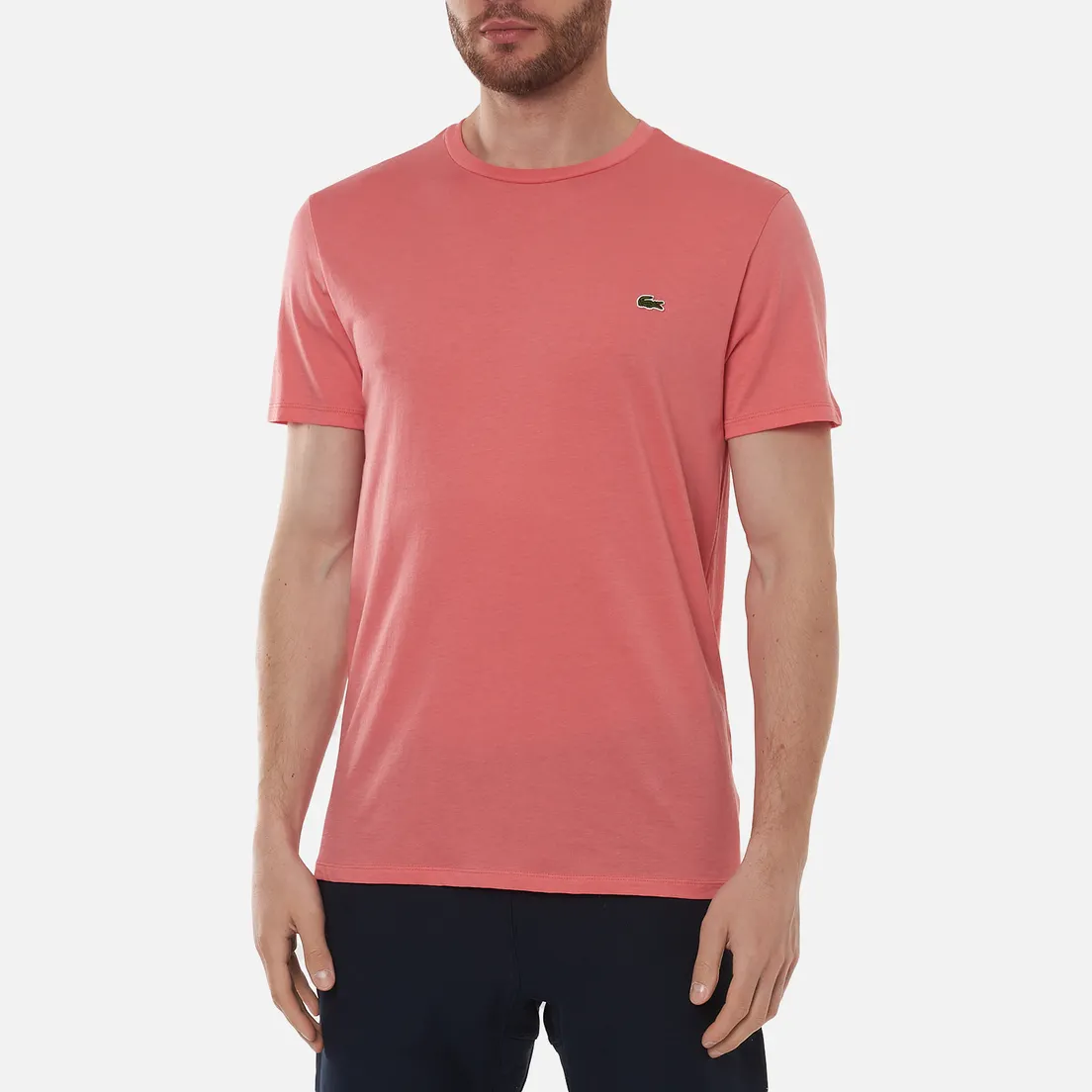 Lacoste Мужская футболка Crew Neck Pima Cotton