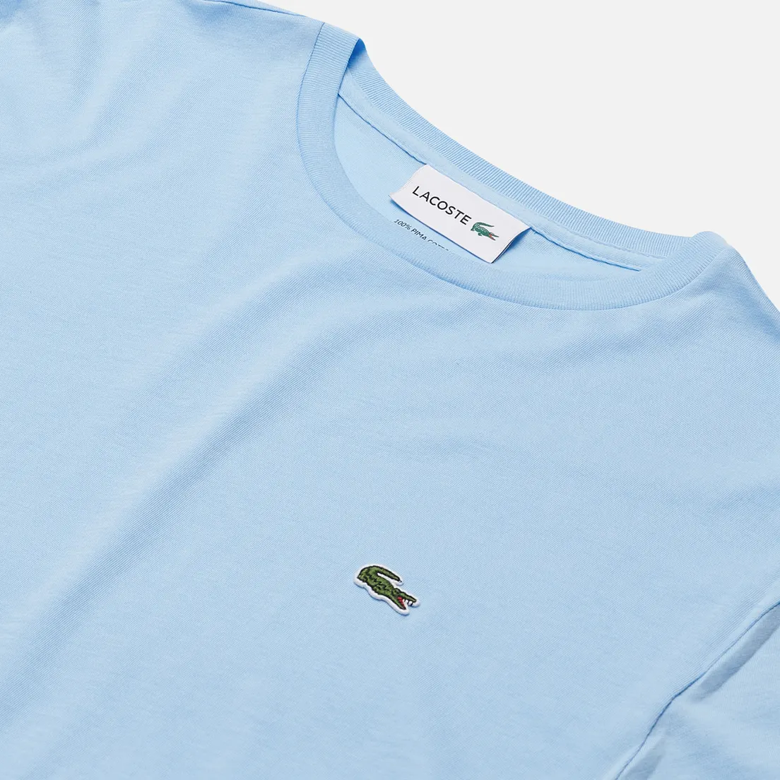 Lacoste Мужская футболка Crew Neck Pima Cotton