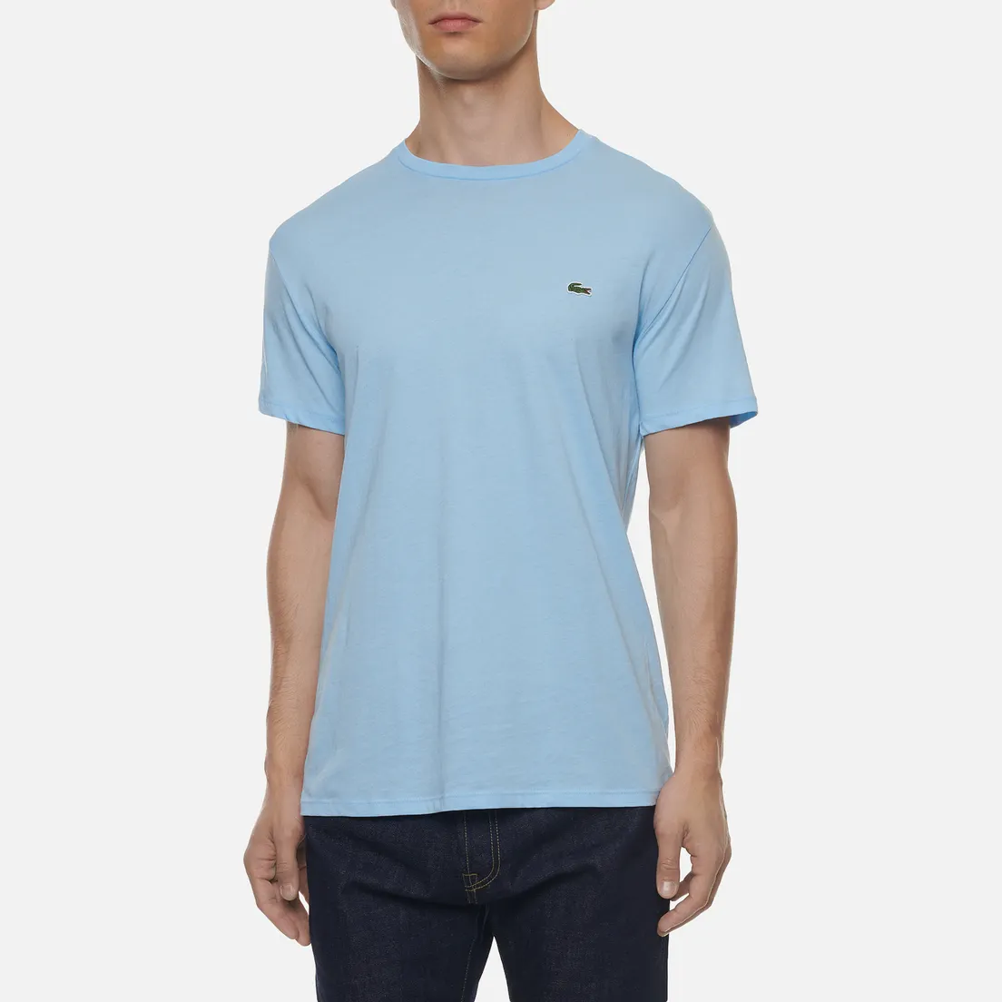 Lacoste Мужская футболка Crew Neck Pima Cotton