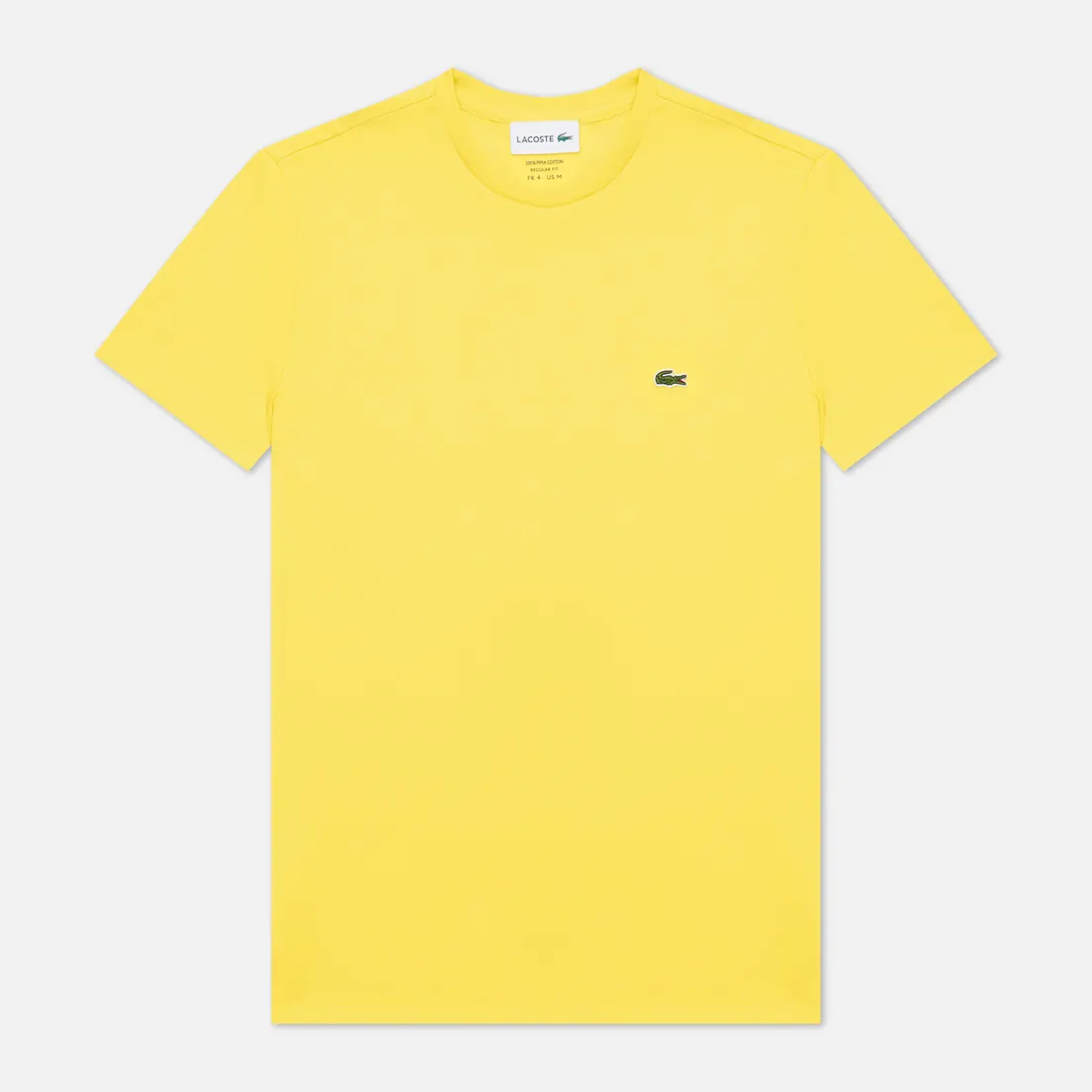 Lacoste Мужская футболка Crew Neck Pima Cotton