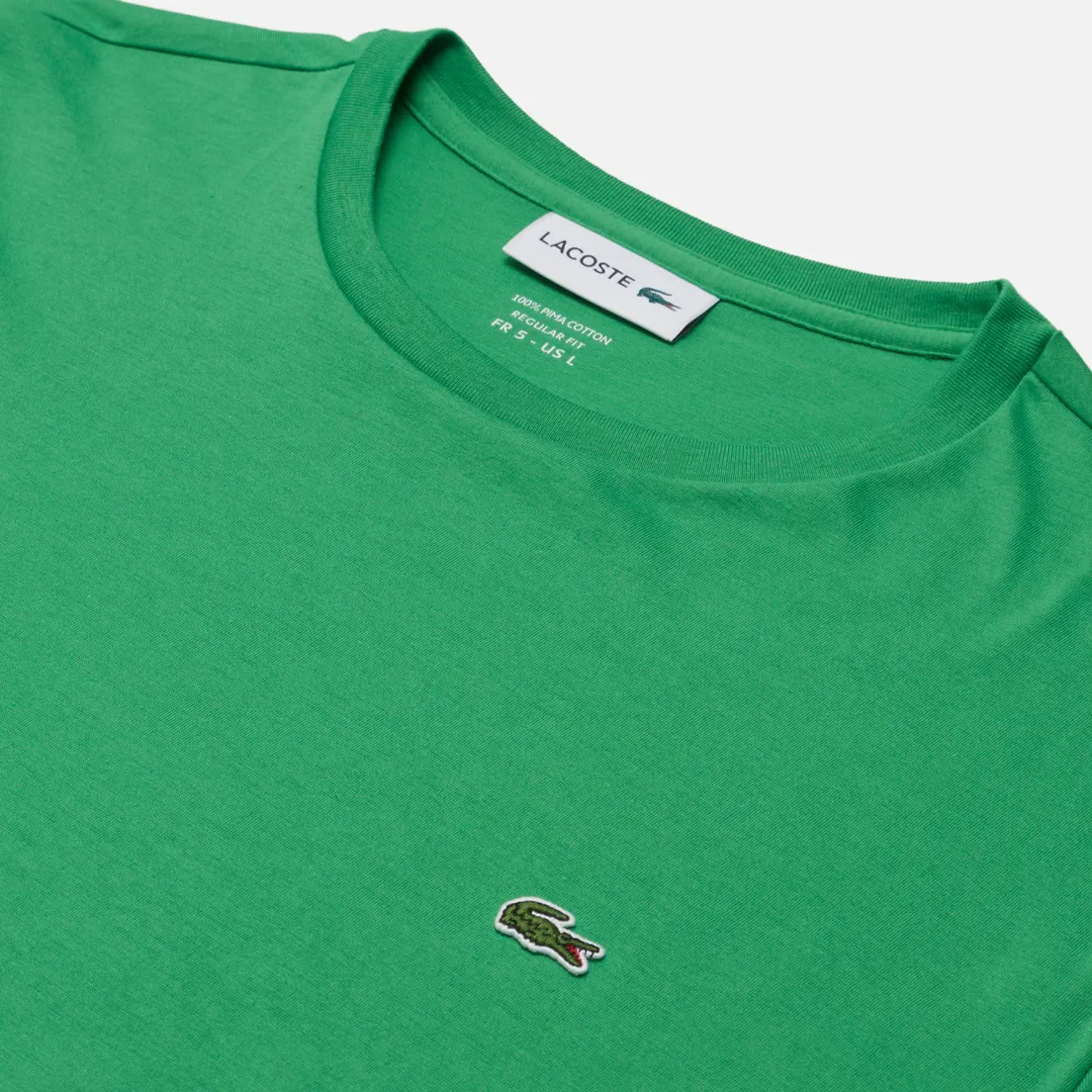Lacoste Мужская футболка Crew Neck Pima Cotton