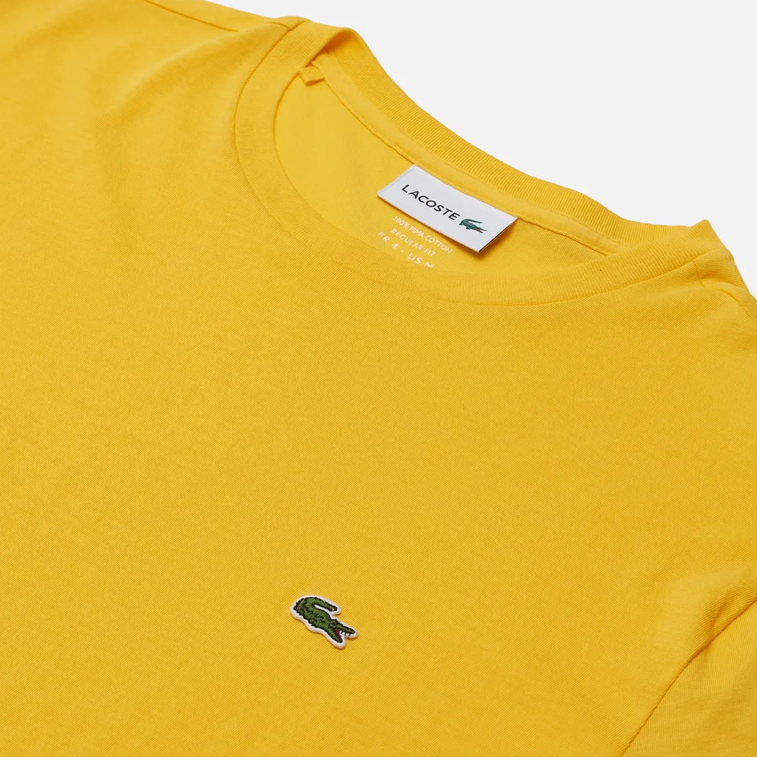 Lacoste Мужская футболка Crew Neck Pima Cotton