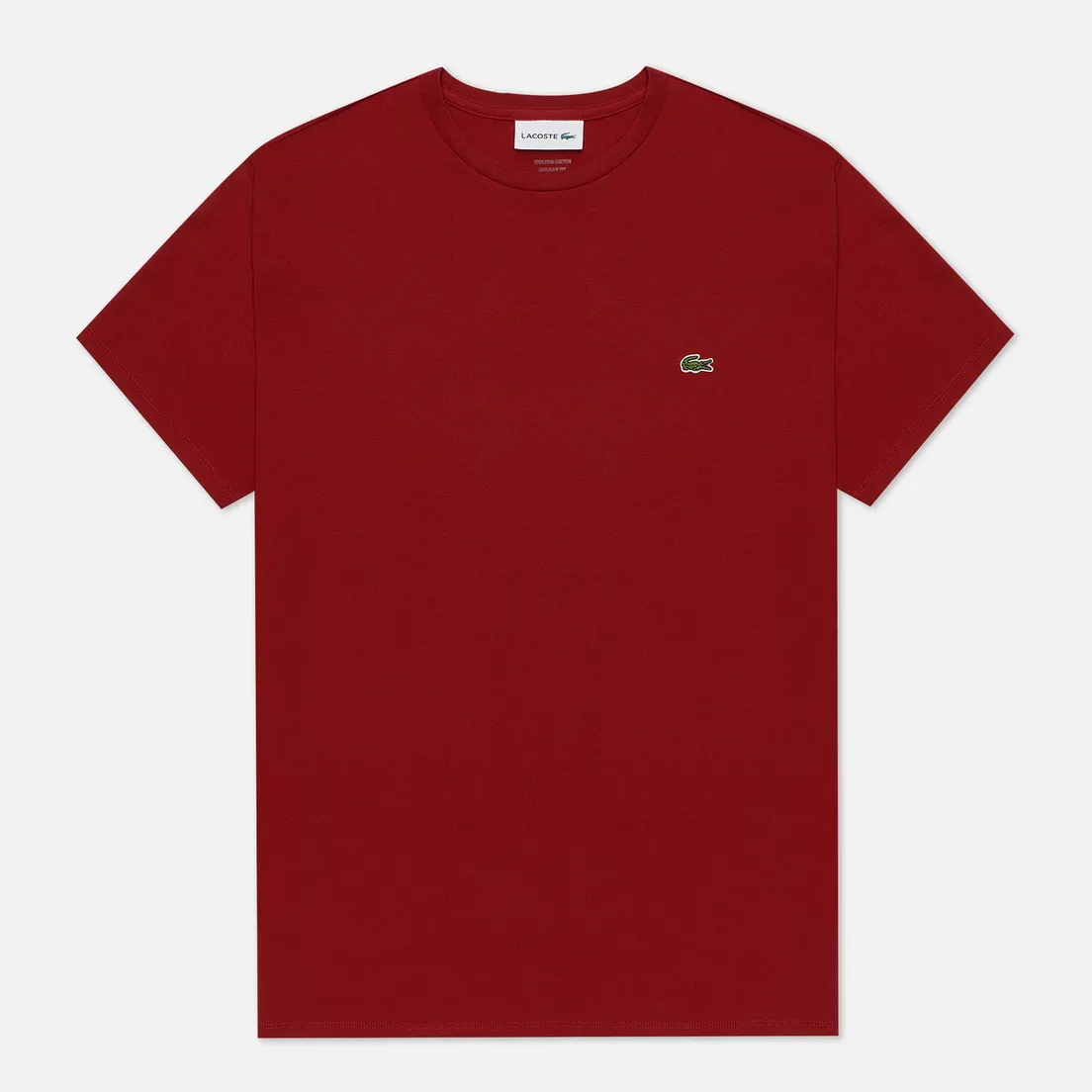 Lacoste Мужская футболка Crew Neck Pima Cotton